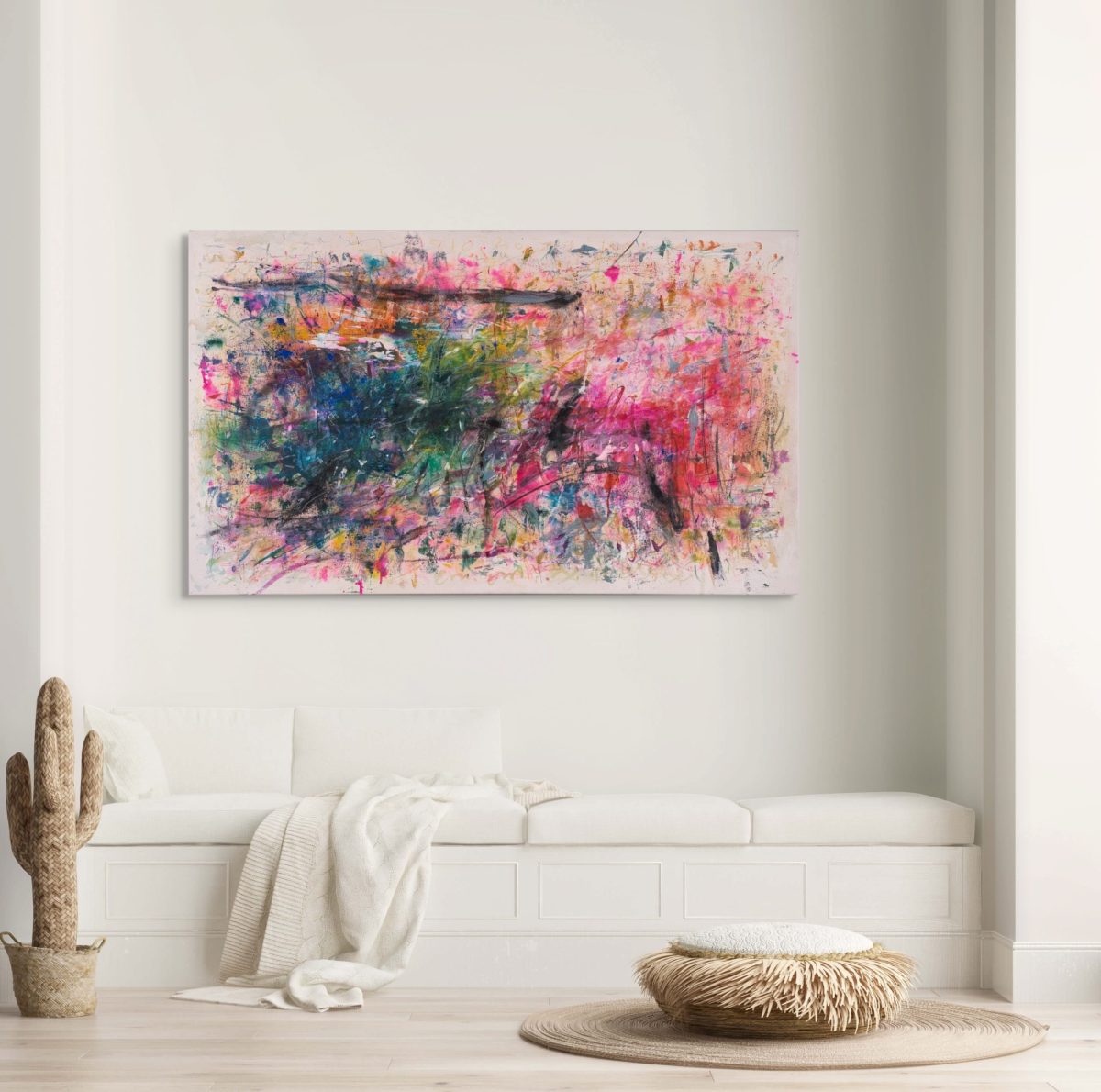 Geometria impulsivă – pictură în ulei, artist Iurie Cojocaru – Iurie Cojocaru – O Galerie de Artă