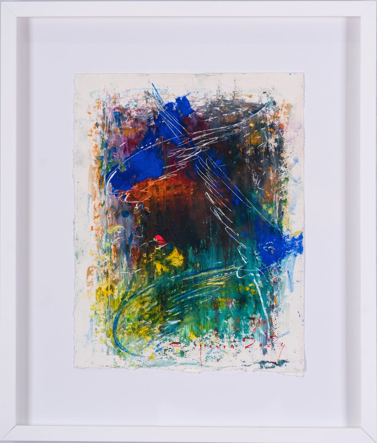 Grâdina cu îngeri – pictură în ulei, artist Iurie Cojocaru – Iurie Cojocaru – O Galerie de Artă