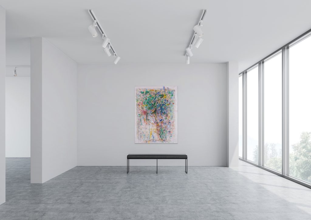 Grădina – pictură în ulei, artist Iurie Cojocaru – Iurie Cojocaru – O Galerie de Artă