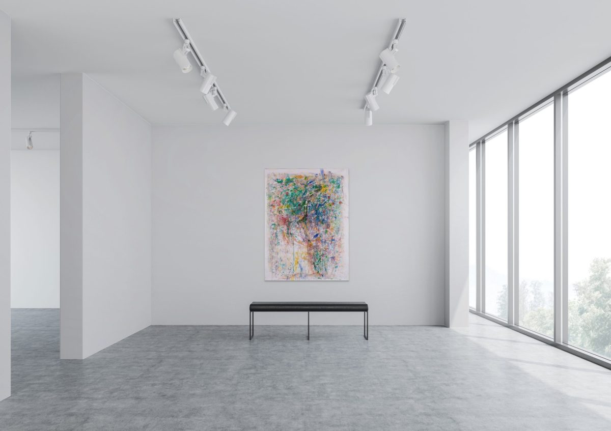 Grădina – pictură în ulei, artist Iurie Cojocaru – Iurie Cojocaru – O Galerie de Artă