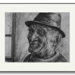 Mihai – cărbune pe hârtie, artist Björn Reinhardt – Björn Reinhardt – O Galerie de Artă