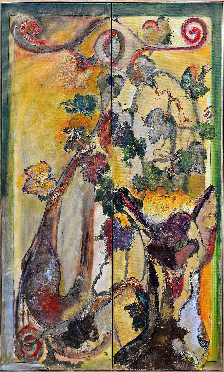 În același Duh – pictură în ulei, artistă Katalin Hajdu – Katalin Hajdu – O Galerie de Artă