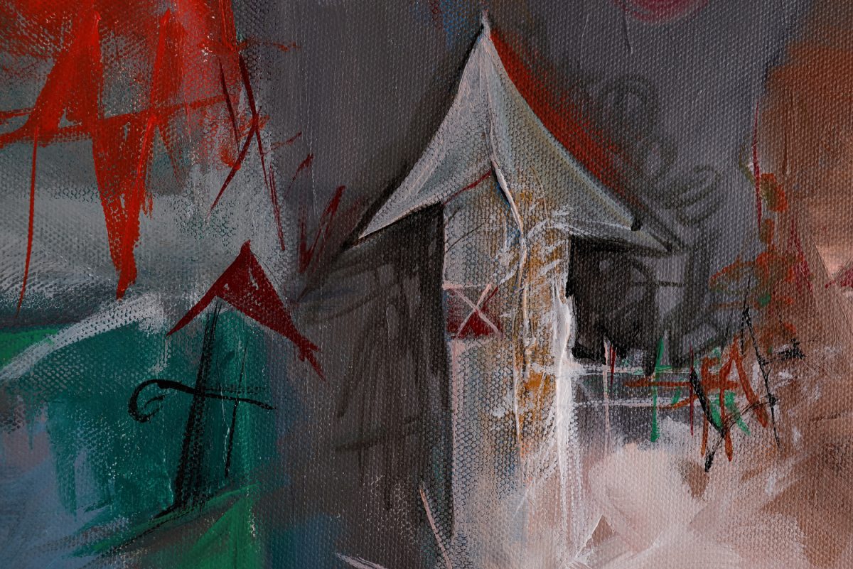 Incandescența – pictură în acrilic, artist Emanuel Bumbu – Emanuel Bumbu – O Galerie de Artă