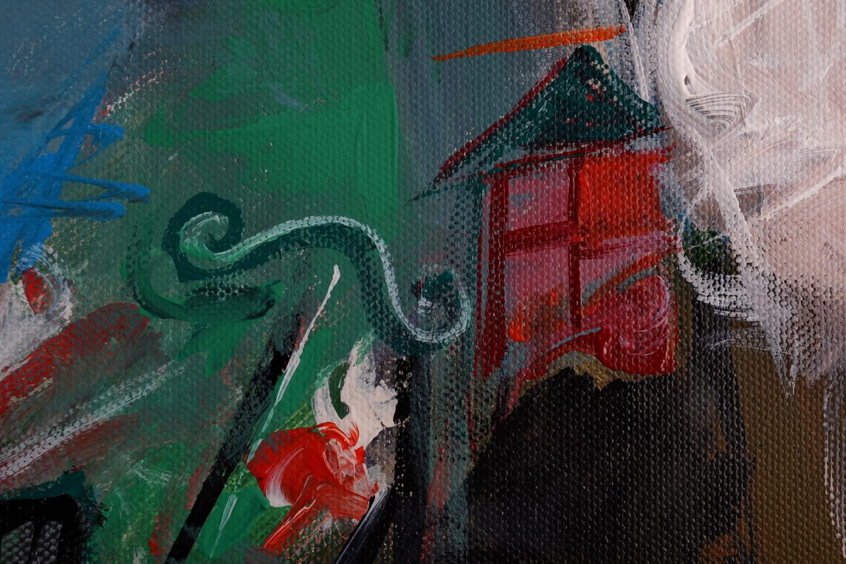 Incandescența – pictură în acrilic, artist Emanuel Bumbu – Emanuel Bumbu – O Galerie de Artă