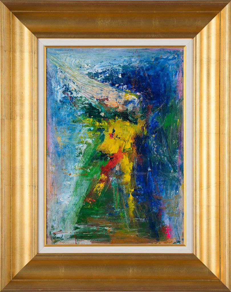 Prezență binefăcătoare II – pictură în ulei, artist Iurie Cojocaru – Iurie Cojocaru – O Galerie de Artă