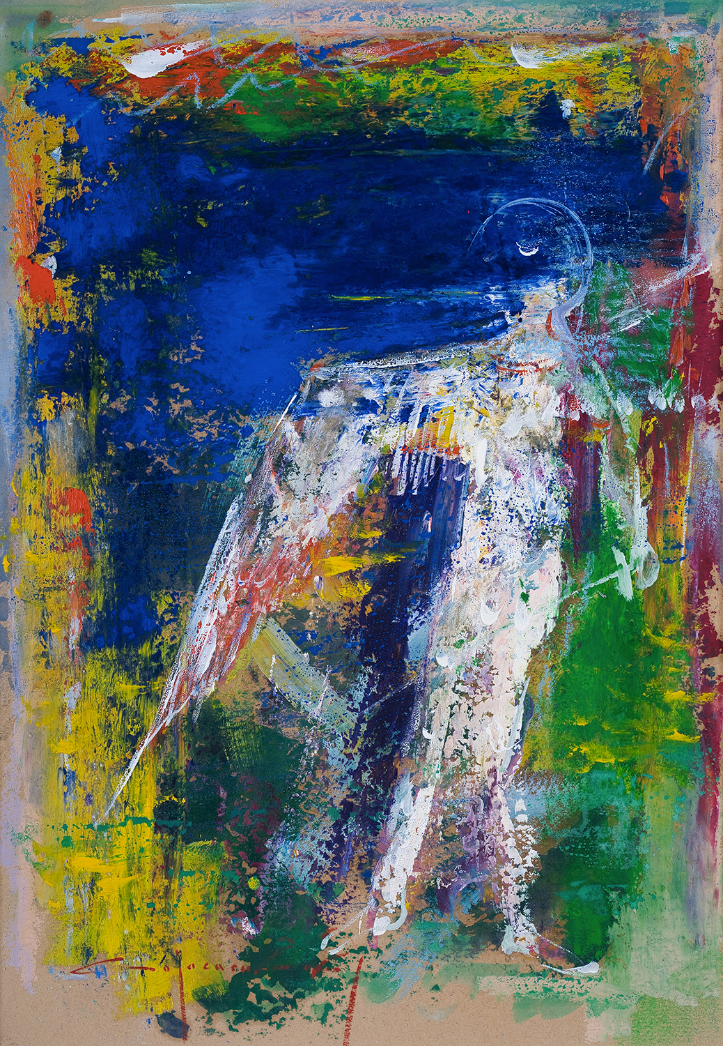 Prevăzătorul – pictură în ulei, artist Iurie Cojocaru – Iurie Cojocaru – O Galerie de Artă