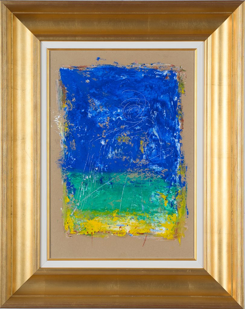 Stră – linii cerești – pictură în ulei, artist Iurie Cojocaru – Iurie Cojocaru – O Galerie de Artă