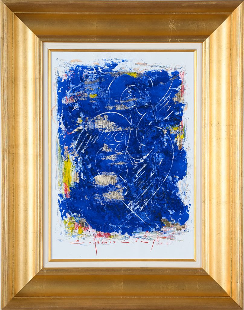 Stră – linii cerești II – pictură în ulei, artist Iurie Cojocaru – Iurie Cojocaru – O Galerie de Artă