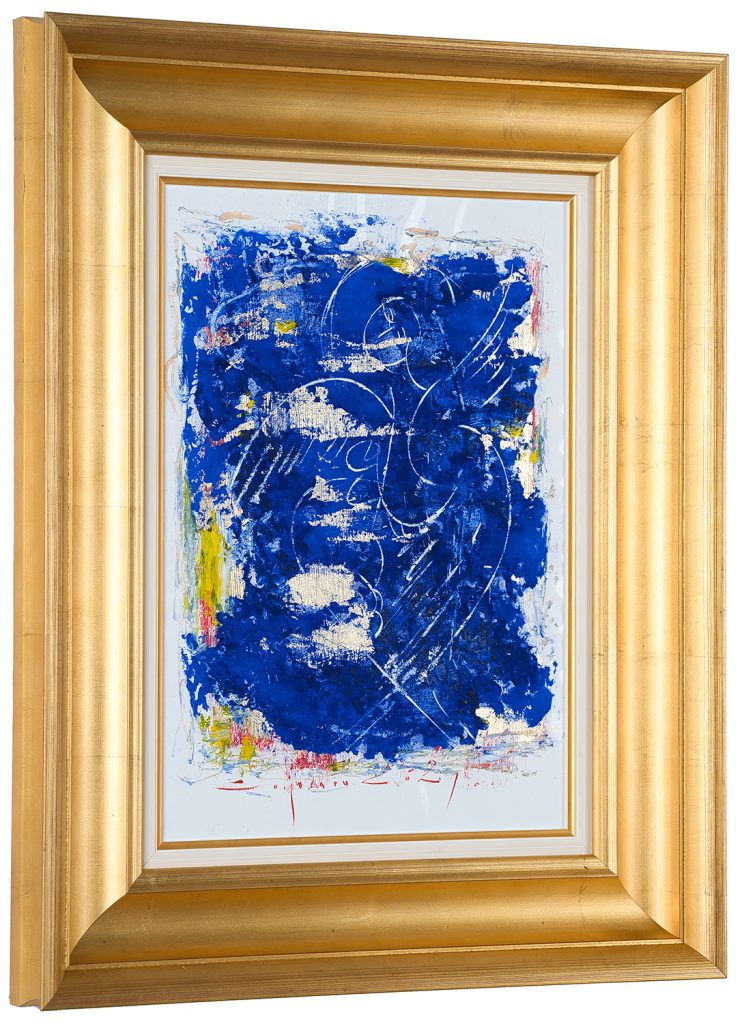 Stră – linii cerești II – pictură în ulei, artist Iurie Cojocaru – Iurie Cojocaru – O Galerie de Artă