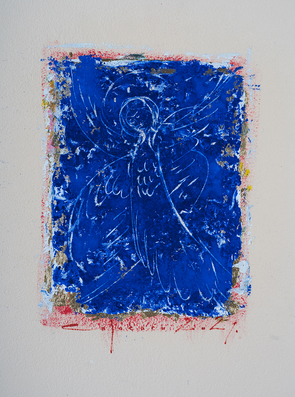 Stră – linii cerești III – pictură în ulei, artist Iurie Cojocaru – Iurie Cojocaru – O Galerie de Artă