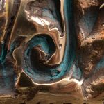 Înger III – sculptură în bronz, artist Liviu Bumbu – Liviu Bumbu – O Galerie de Artă