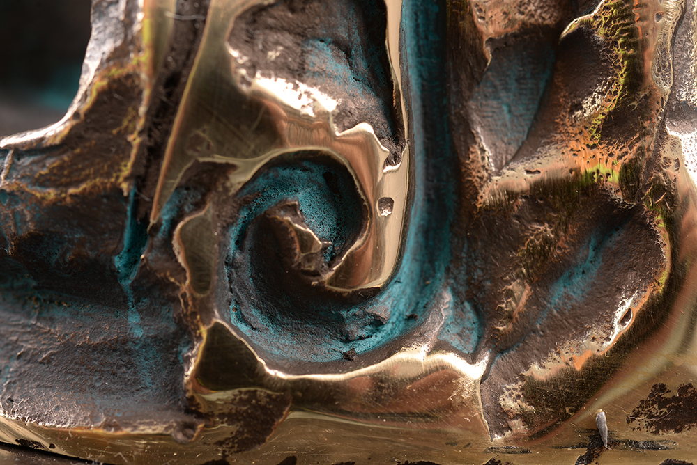 Înger III – sculptură în bronz, artist Liviu Bumbu – Liviu Bumbu – O Galerie de Artă