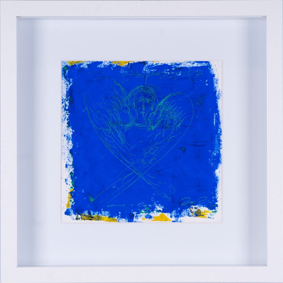 Îngerul verde – pictură în ulei, artist Iurie Cojocaru – Iurie Cojocaru – O Galerie de Artă