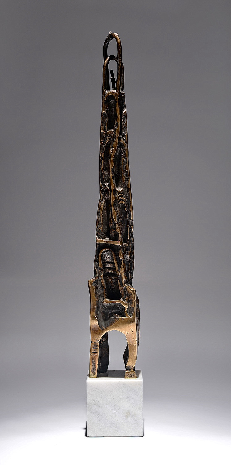 Ispas I – sculptură în bronz, artist Liviu Bumbu – Liviu Bumbu – O Galerie de Artă