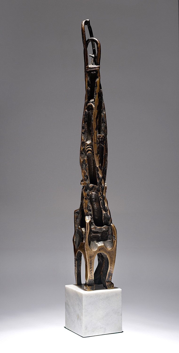 Ispas I – sculptură în bronz, artist Liviu Bumbu – Liviu Bumbu – O Galerie de Artă