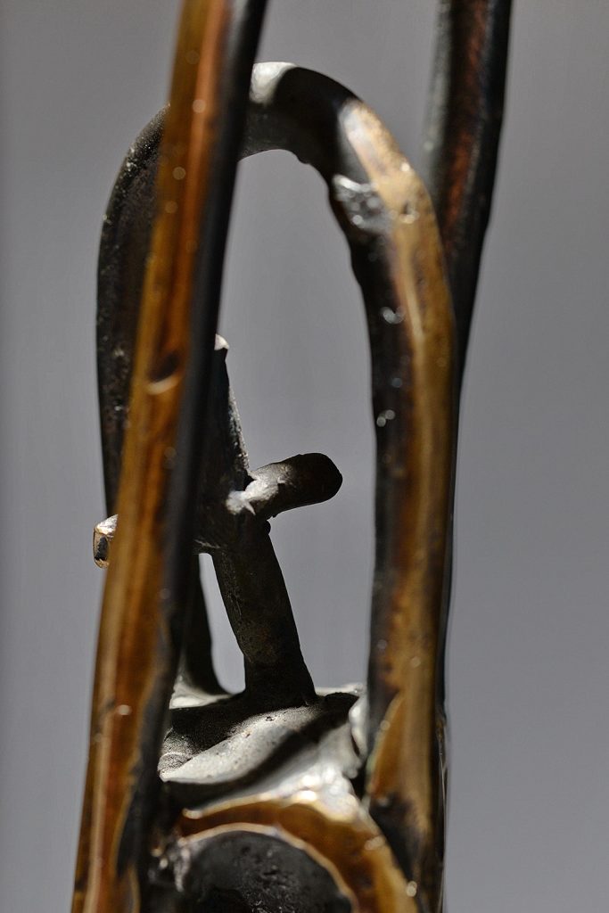 Ispas I – sculptură în bronz, artist Liviu Bumbu – Liviu Bumbu – O Galerie de Artă