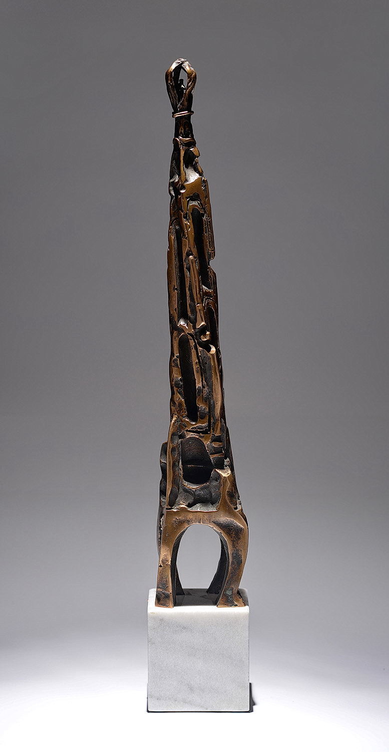 Ispas II – sculptură în bronz, artist Liviu Bumbu – Liviu Bumbu – O Galerie de Artă