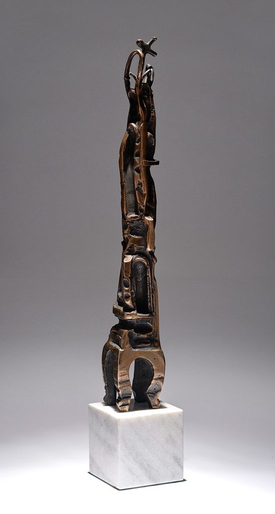 Ispas III – sculptură în bronz, artist Liviu Bumbu – Liviu Bumbu – O Galerie de Artă