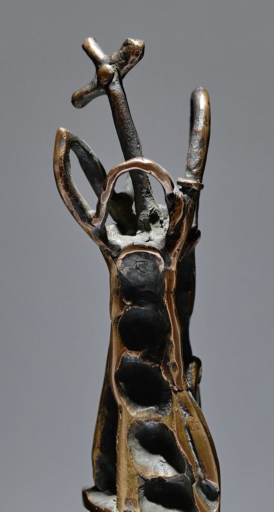 Ispas III – sculptură în bronz, artist Liviu Bumbu – Liviu Bumbu – O Galerie de Artă
