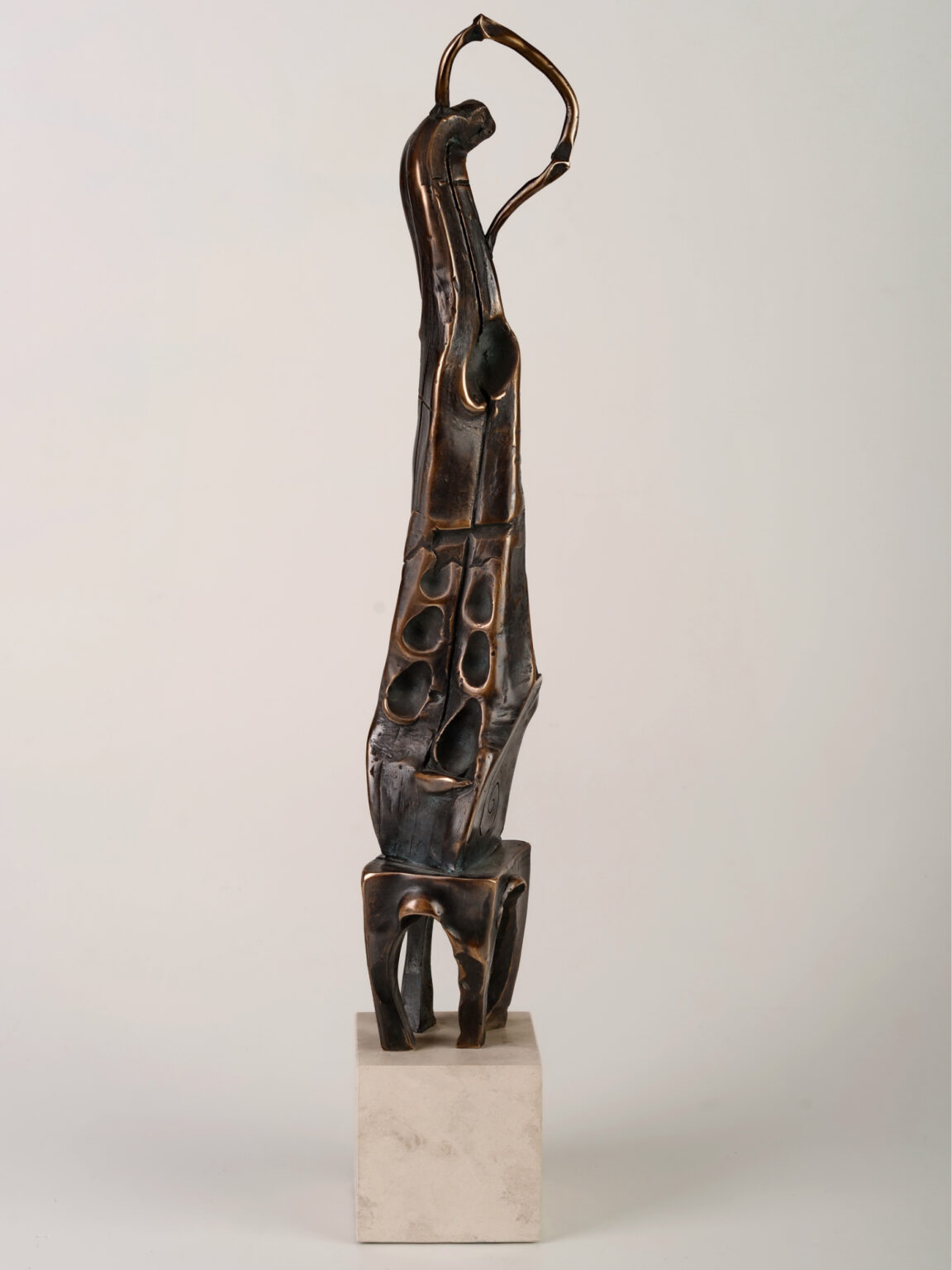 Iuda – sculptură în bronz, artist Liviu Bumbu – Liviu Bumbu – O Galerie de Artă