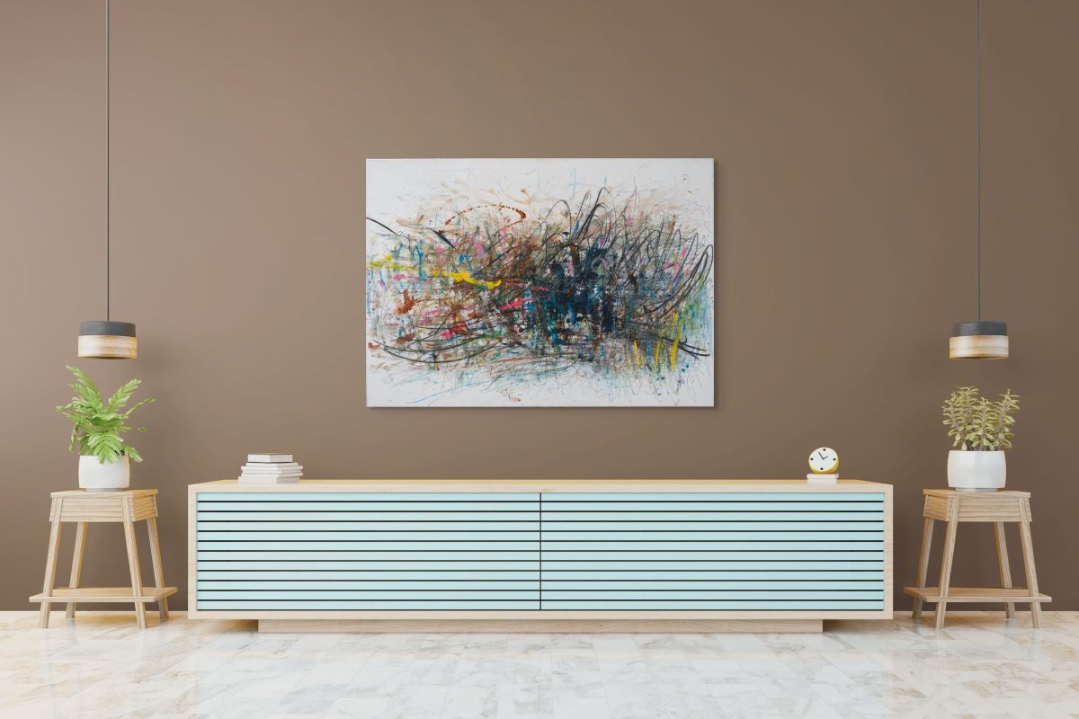 Jazz Vizual – pictură în ulei, artist Iurie Cojocaru – Iurie Cojocaru – O Galerie de Artă