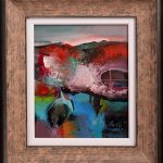Latenta – pictură în acrilic, artist Emanuel Bumbu – Emanuel Bumbu – O Galerie de Artă