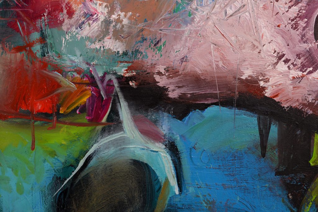 Latenta – pictură în acrilic, artist Emanuel Bumbu – Emanuel Bumbu – O Galerie de Artă