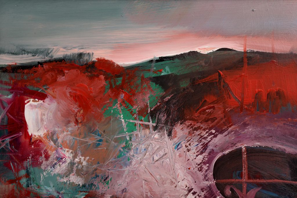 Latenta – pictură în acrilic, artist Emanuel Bumbu – Emanuel Bumbu – O Galerie de Artă