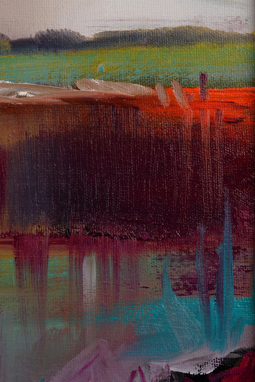 Liniște – pictură în acrilic, artist Emanuel Bumbu – Emanuel Bumbu – O Galerie de Artă