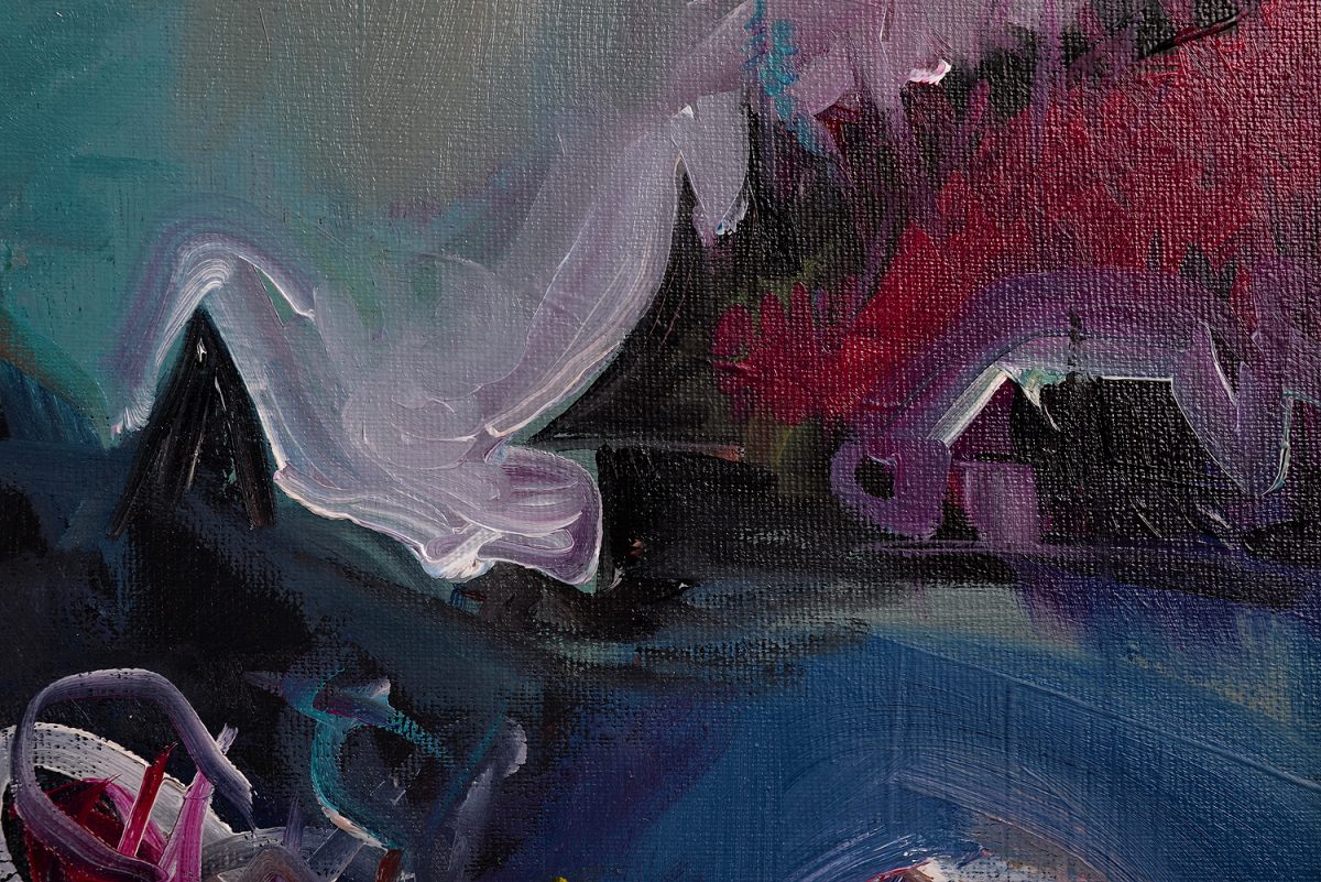 Liniște – pictură în acrilic, artist Emanuel Bumbu – Emanuel Bumbu – O Galerie de Artă
