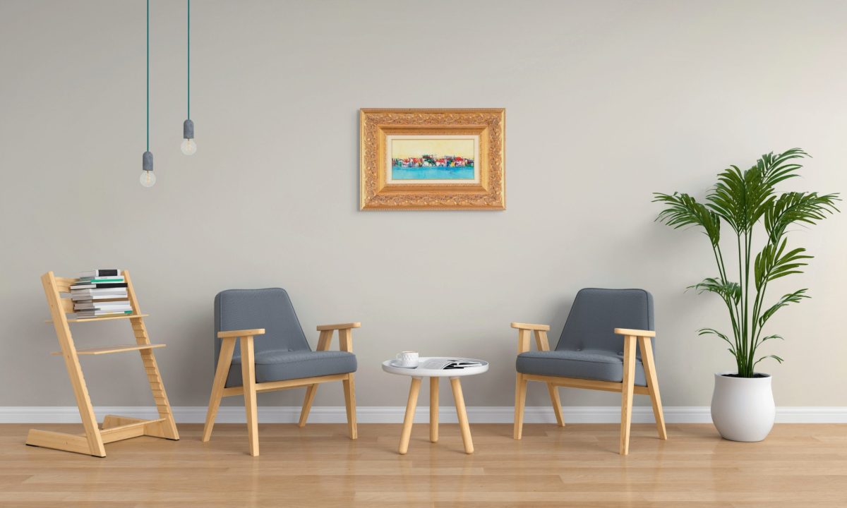Liniștea Deltei – pictură în ulei, artist Iurie Cojocaru – Iurie Cojocaru – O Galerie de Artă