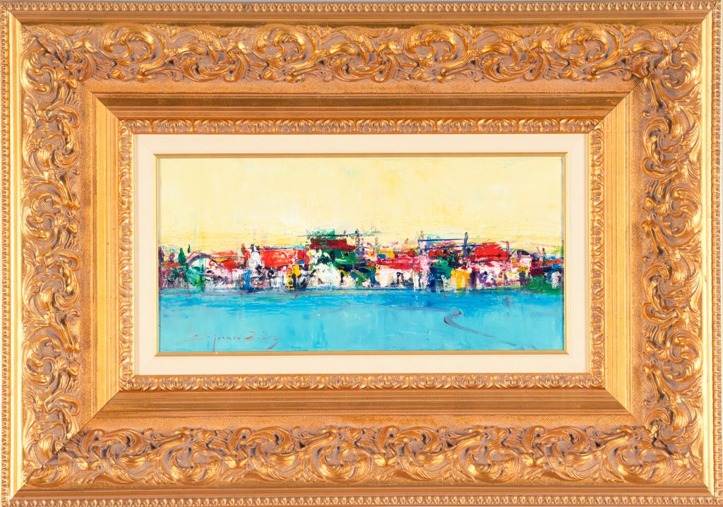 Liniștea Deltei – pictură în ulei, artist Iurie Cojocaru – Iurie Cojocaru – O Galerie de Artă