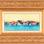 Liniștea Deltei – pictură în ulei, artist Iurie Cojocaru – Iurie Cojocaru – O Galerie de Artă