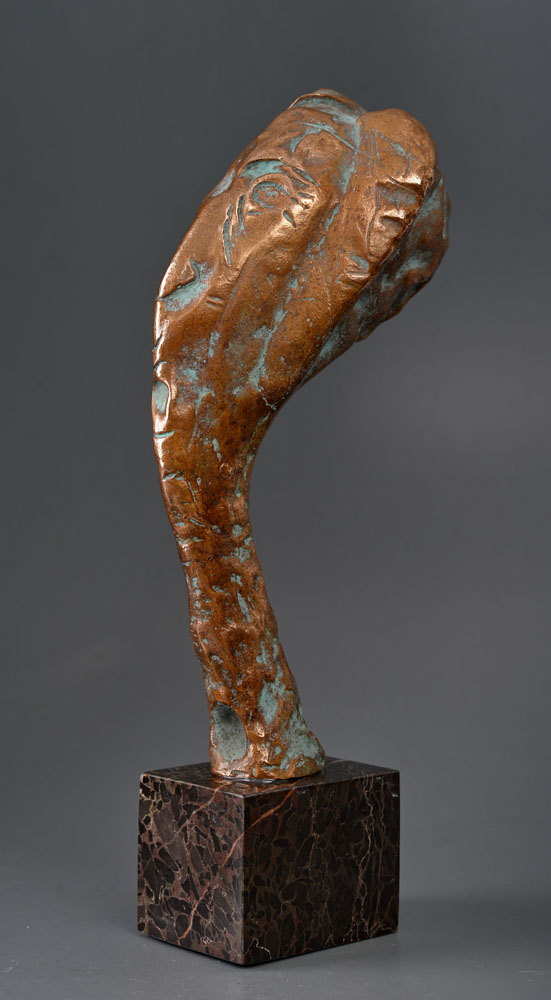 Visătorul – sculptură în bronz, artist Liviu Bumbu – Liviu Bumbu – O Galerie de Artă