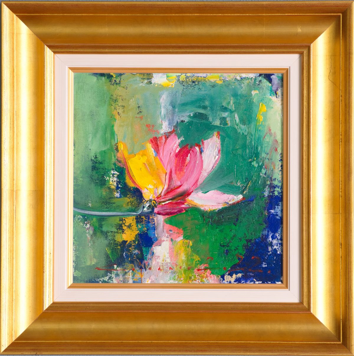Magnolia – pictură în ulei, artist Iurie Cojocaru – Iurie Cojocaru – O Galerie de Artă