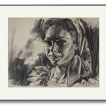 Maramuresanca – cărbune pe hârtie, artist Björn Reinhardt – Björn Reinhardt – O Galerie de Artă