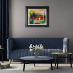 Margine de sat II – pictură în ulei, artist Iurie Cojocaru – Iurie Cojocaru – O Galerie de Artă