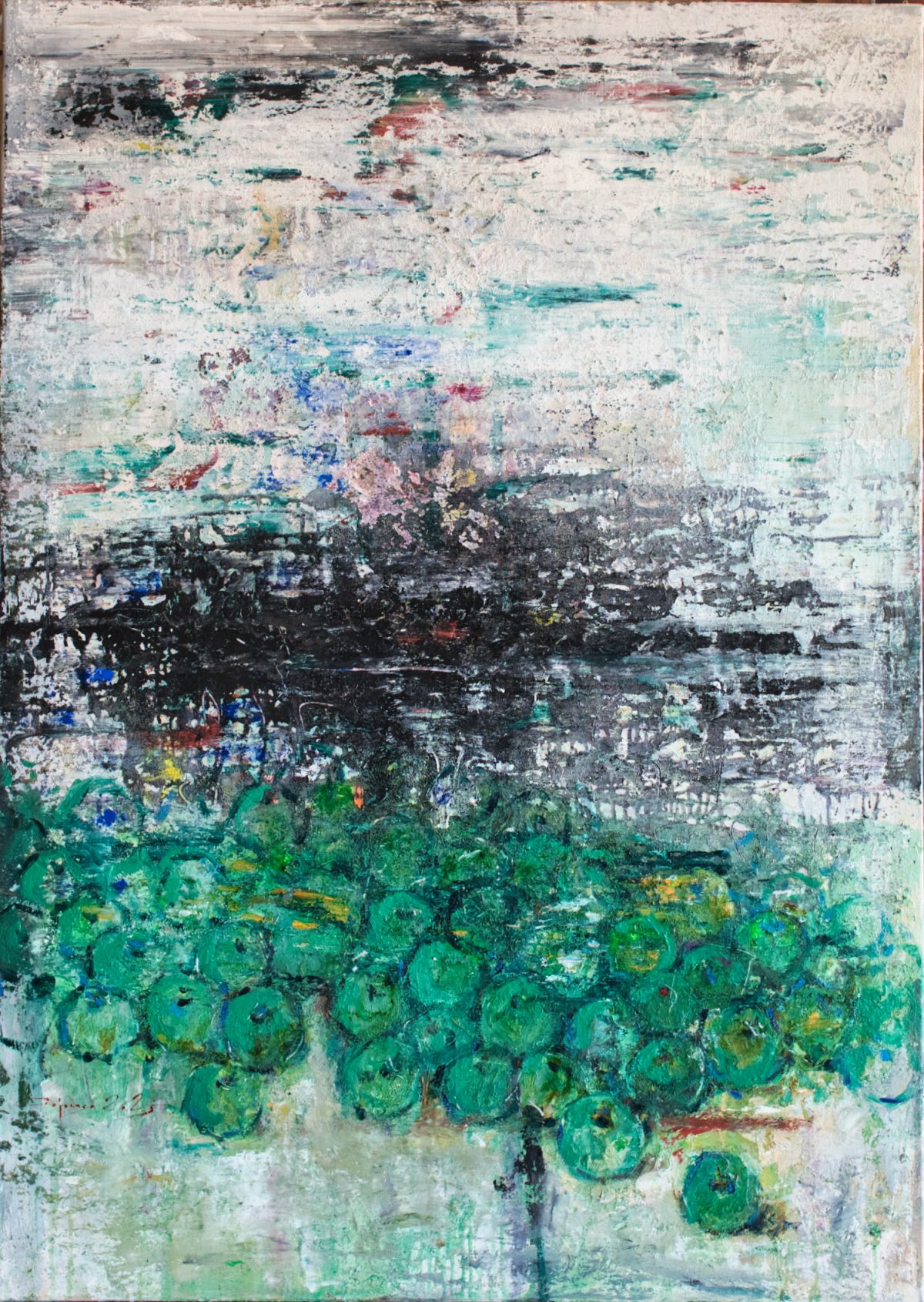 Memoria Pamântului – pictură în ulei, artist Iurie Cojocaru – Iurie Cojocaru – O Galerie de Artă