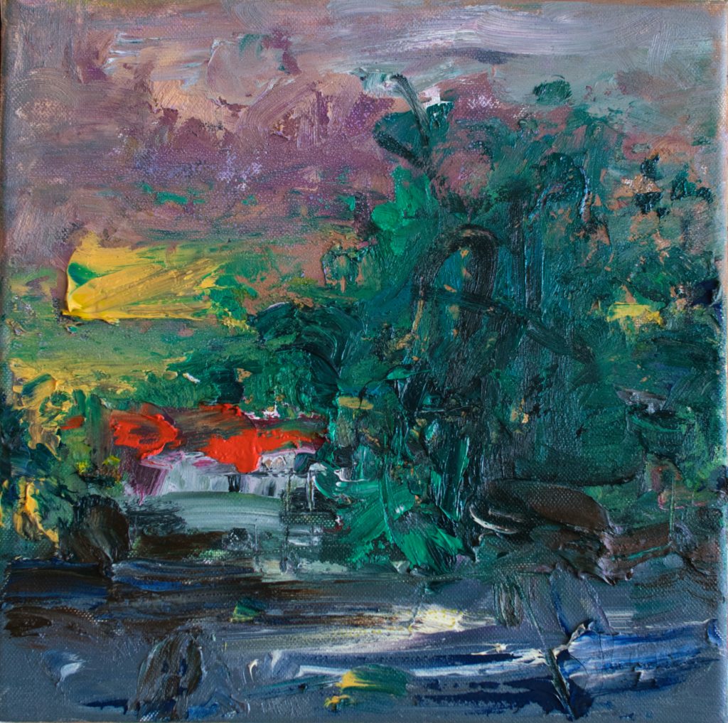 Memoria unei seri – pictură în ulei, artist Iurie Cojocaru – Iurie Cojocaru – O Galerie de Artă