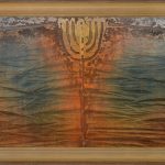 Menora exodus – pictură în ulei, artist Octavian Cosman – Octavian Cosman – O Galerie de Artă