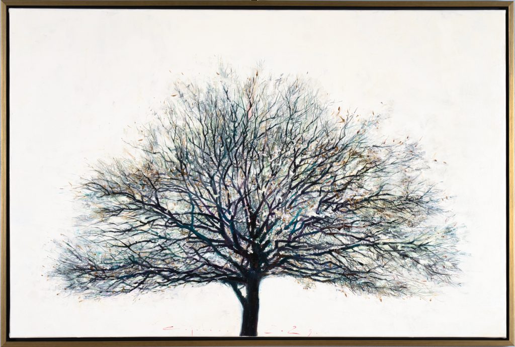 Ochii copacului – pictură în ulei, artist Iurie Cojocaru – Iurie Cojocaru – O Galerie de Artă