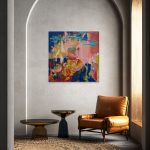 Gânduri împotriva uitării – pictură în ulei, artistă Cristina Marian – Cristina Marian – O Galerie de Artă
