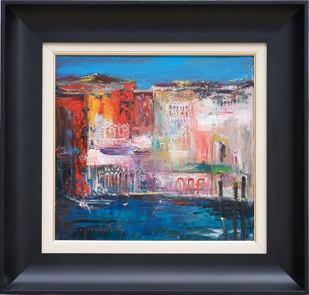 Veneția I – pictură în ulei, artist Iurie Cojocaru – Iurie Cojocaru – O Galerie de Artă