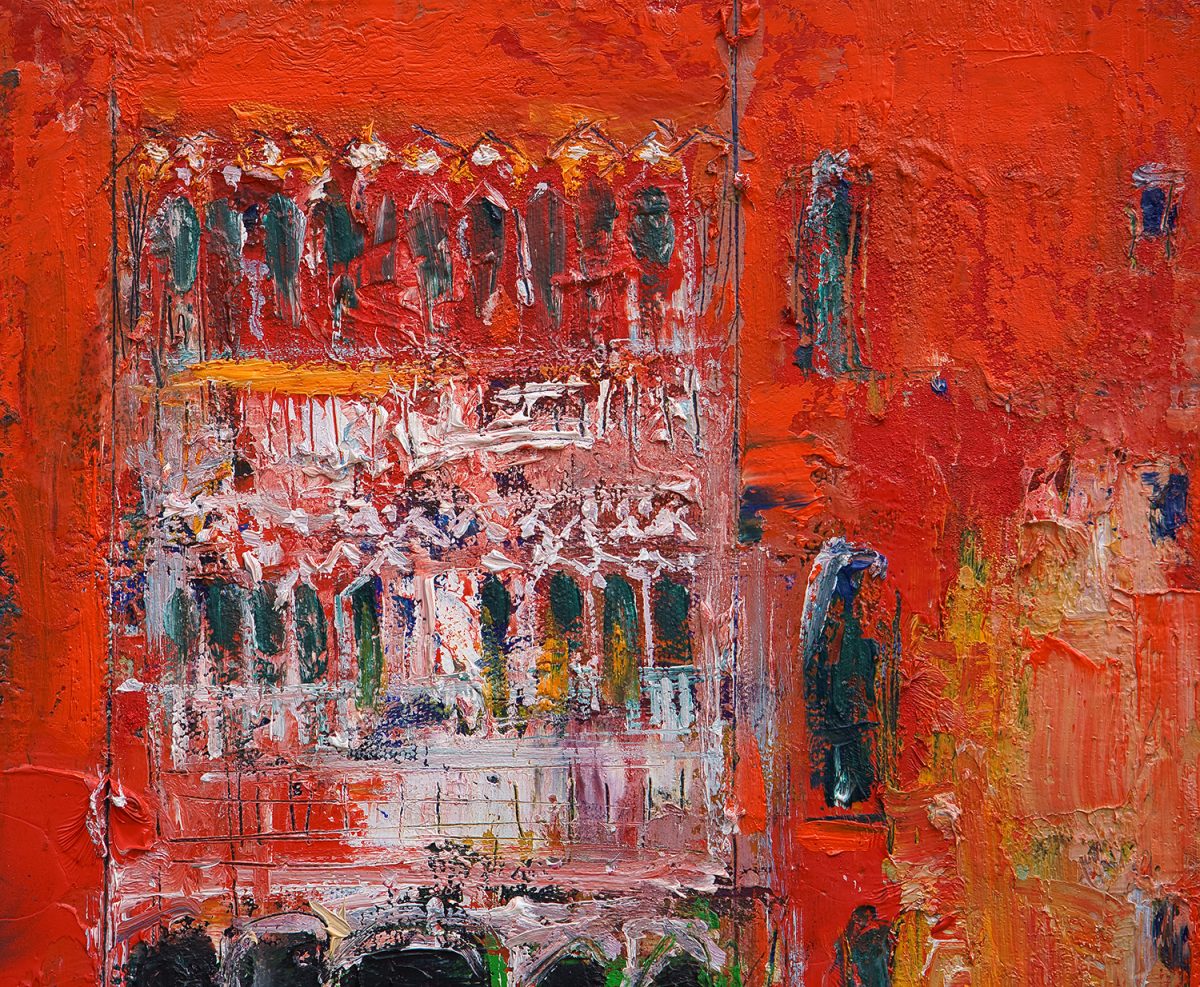 Veneția II – pictură în ulei, artist Iurie Cojocaru – Iurie Cojocaru – O Galerie de Artă
