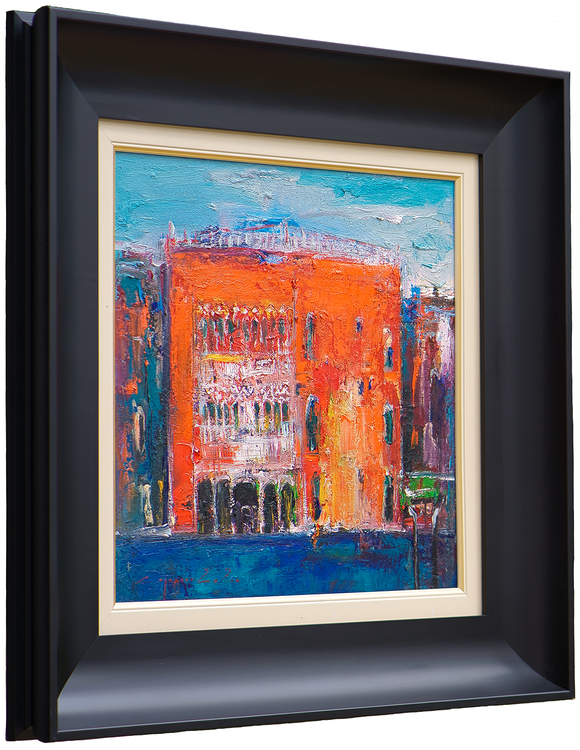 Veneția II – pictură în ulei, artist Iurie Cojocaru – Iurie Cojocaru – O Galerie de Artă