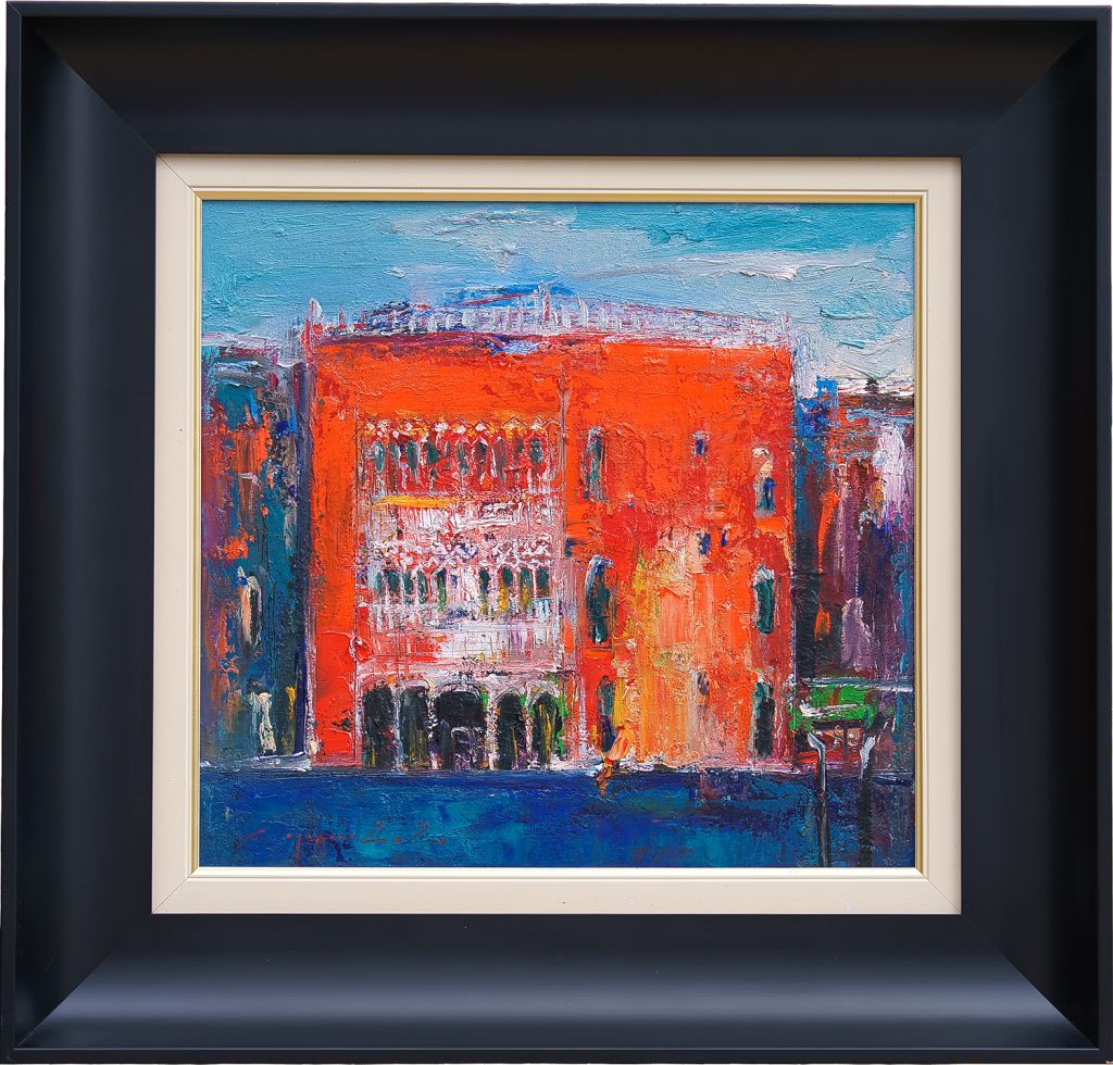 Veneția II – pictură în ulei, artist Iurie Cojocaru – Iurie Cojocaru – O Galerie de Artă