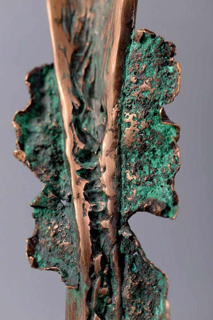 Metamorfoză III – sculptură în bronz, artist Petru Leahu – Petru Leahu – O Galerie de Artă
