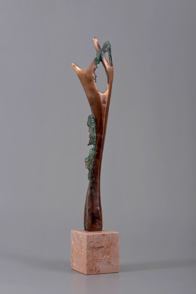 Metamorfoză III – sculptură în bronz, artist Petru Leahu – Petru Leahu – O Galerie de Artă