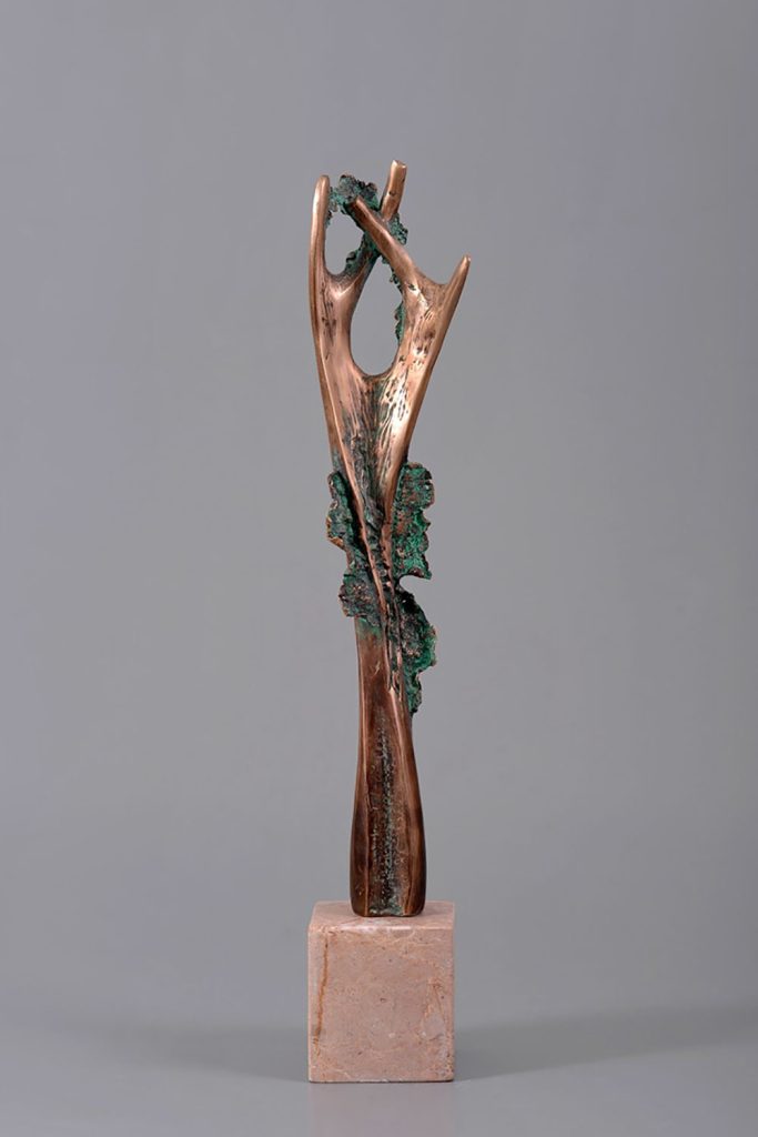 Metamorfoză III – sculptură în bronz, artist Petru Leahu – Petru Leahu – O Galerie de Artă