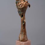 Pomul familiei – sculptură în bronz, artist Petru Leahu – Petru Leahu – O Galerie de Artă